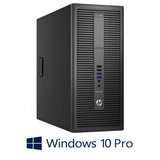 Calculatoare HP EliteDesk 800 G2 MT, Quad Core i5-6500, 8GB DDR4, Win 10 Pro